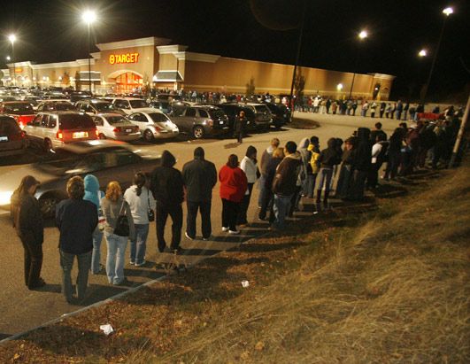 black friday finish line